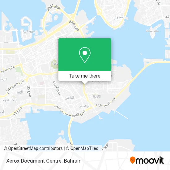 Xerox Document Centre map