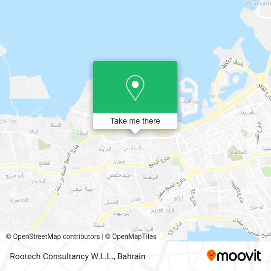 Rootech Consultancy W.L.L. map
