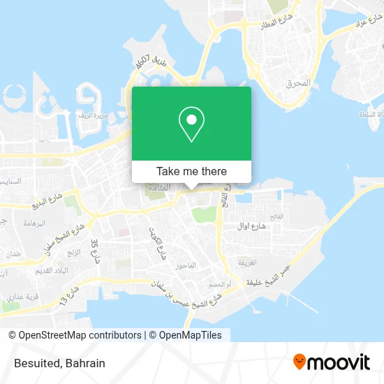 Besuited map