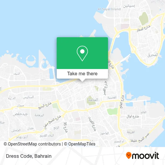 Dress Code map