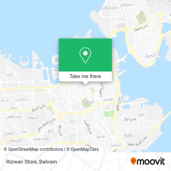 Rizwan Store map