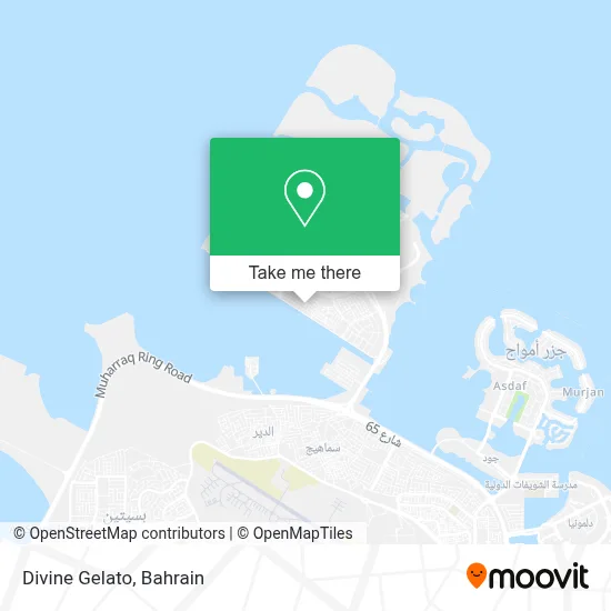 Divine Gelato map