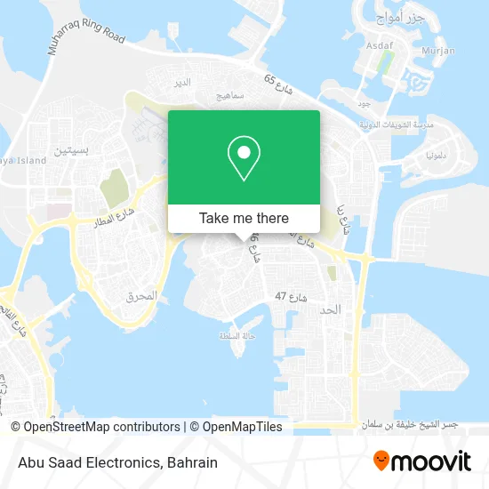 Abu Saad Electronics map