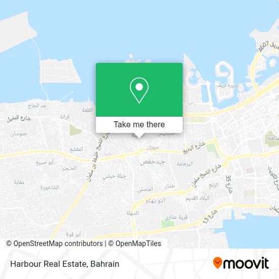 Harbour Real Estate map