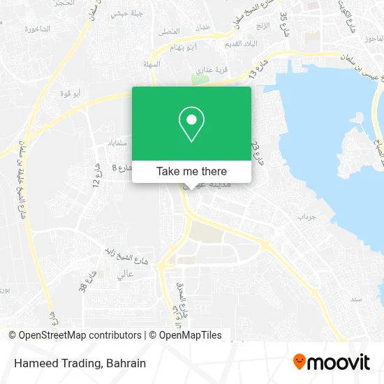 Hameed Trading map