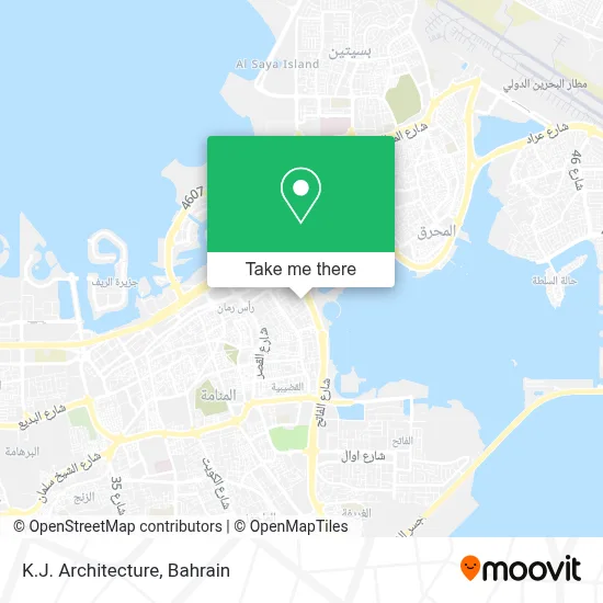 K.J. Architecture map