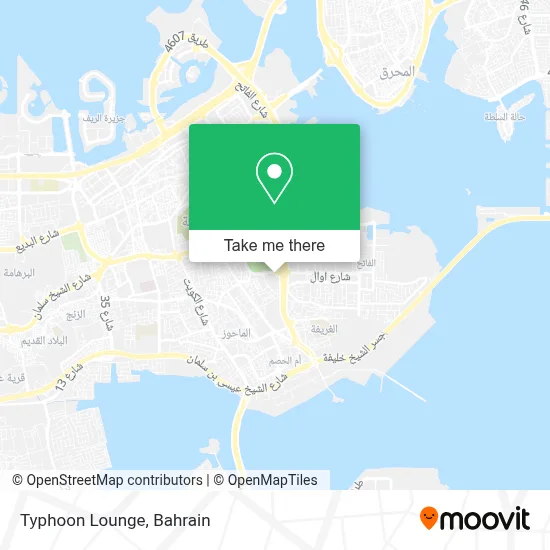 Typhoon Lounge map