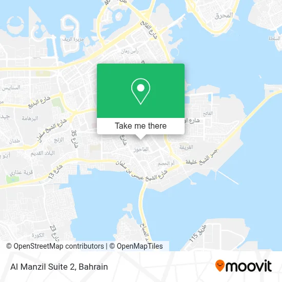 Al Manzil Suite 2 map