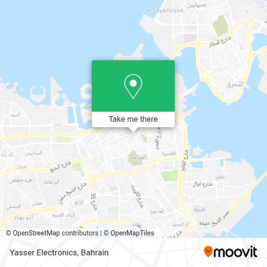 Yasser Electronics map