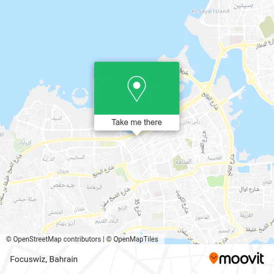 Focuswiz map