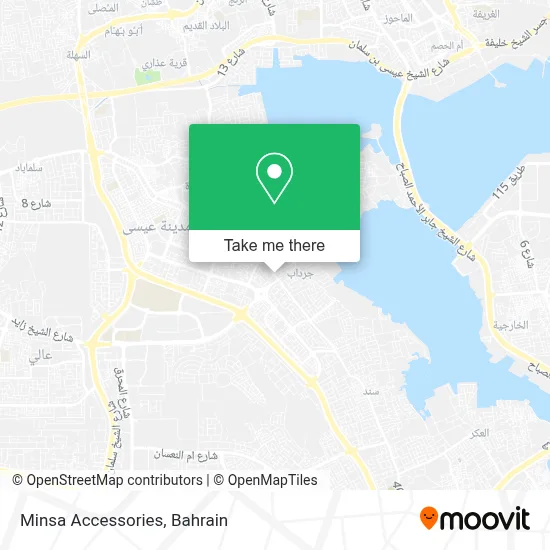 Minsa Accessories map