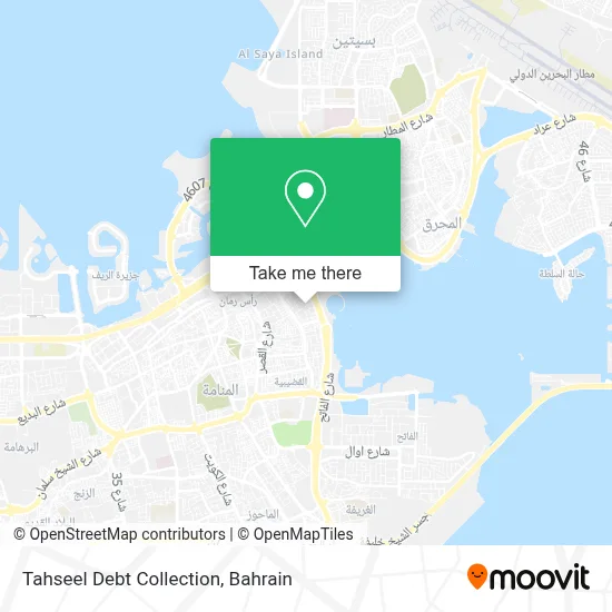Tahseel Debt Collection map