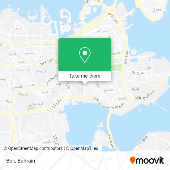 Bbk map