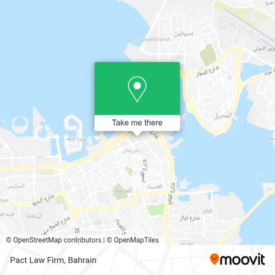 Pact Law Firm map