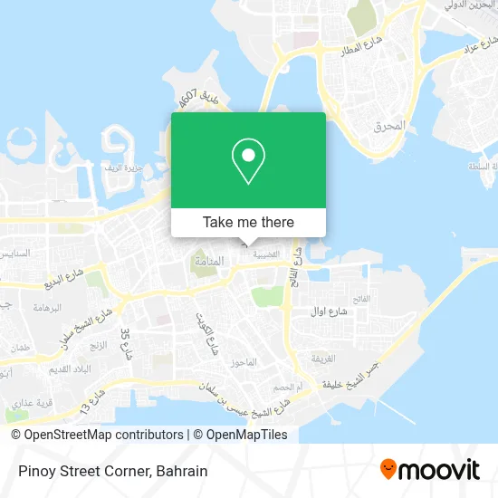 Pinoy Street Corner map