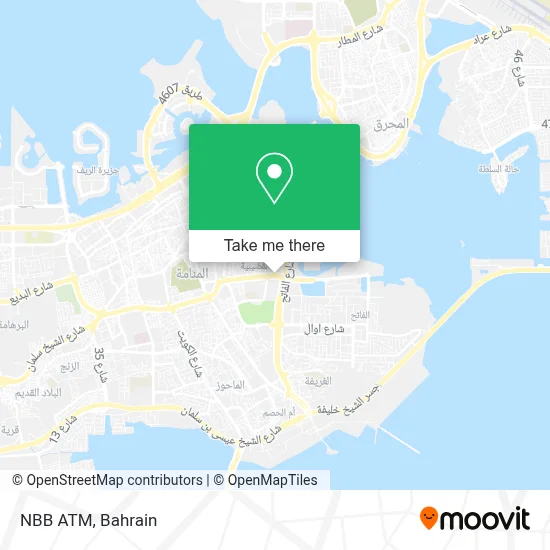 NBB ATM map