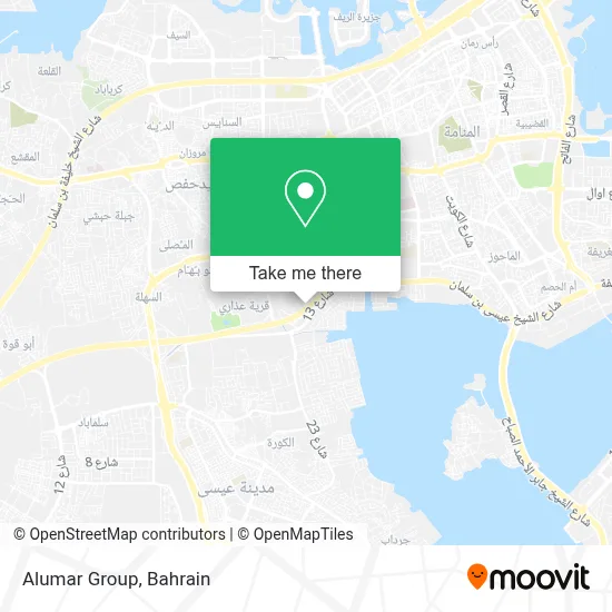 Alumar Group map