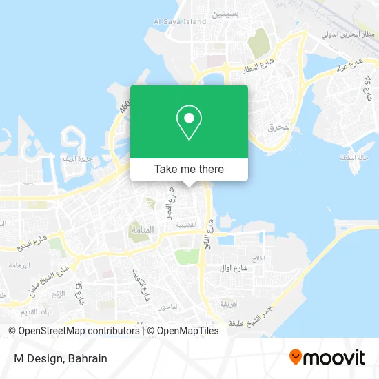 M Design map