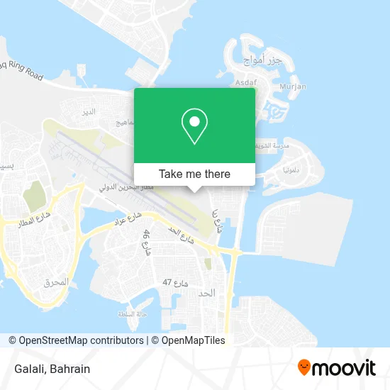 Galali map