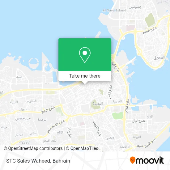 STC Sales-Waheed map