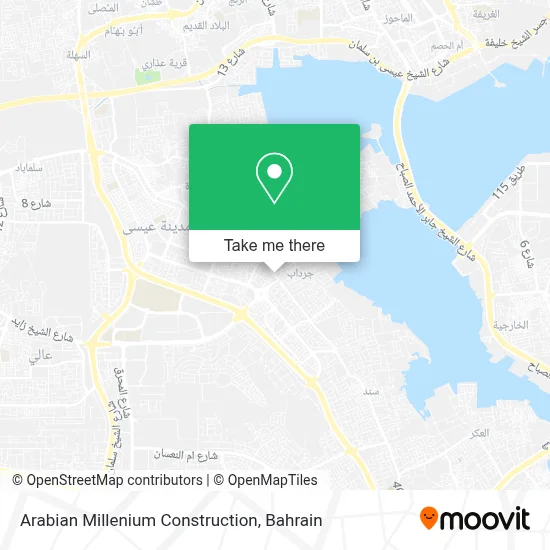 Arabian Millenium Construction map