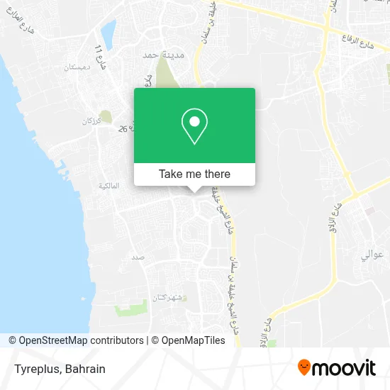Tyreplus map
