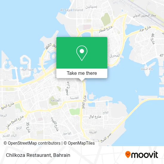 Chilkoza Restaurant map