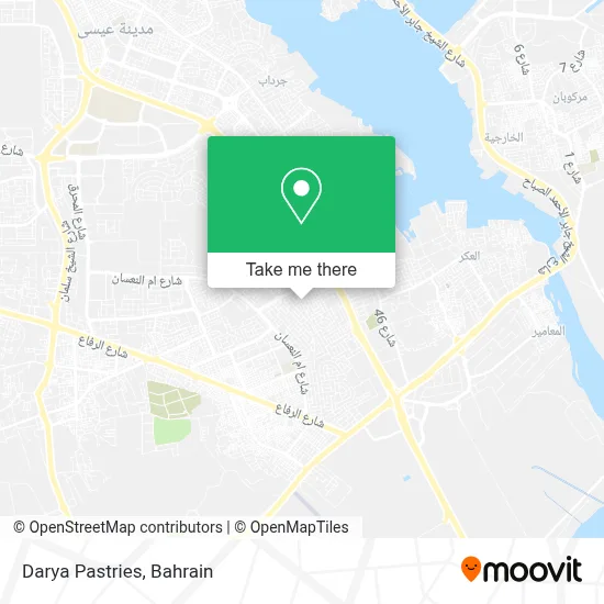 Darya Pastries map