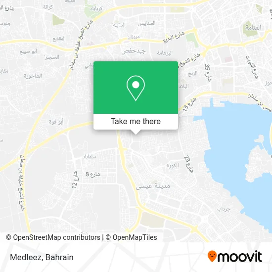 Medleez map