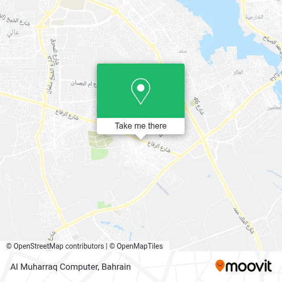 Al Muharraq Computer map