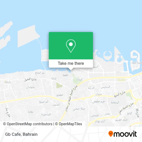 Gb Cafe map