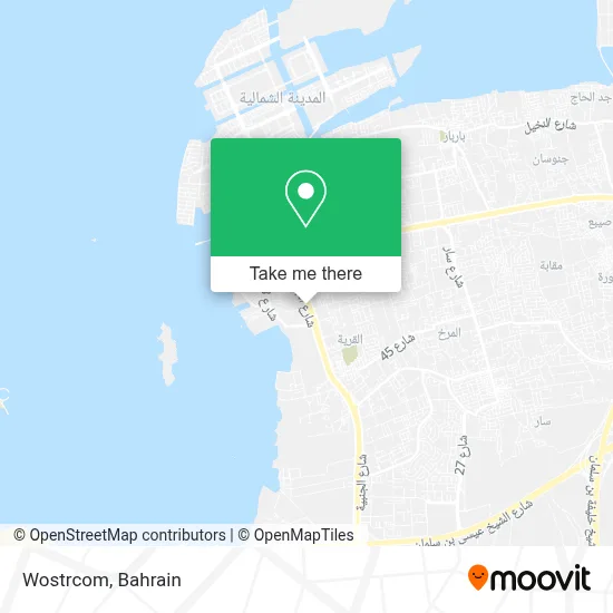 Wostrcom map