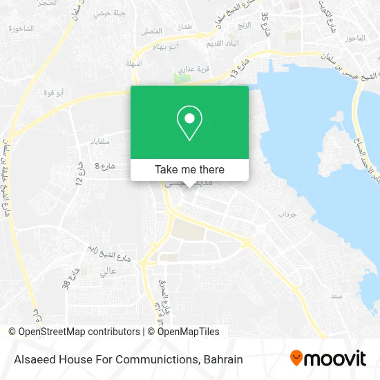 Alsaeed House For Communictions map