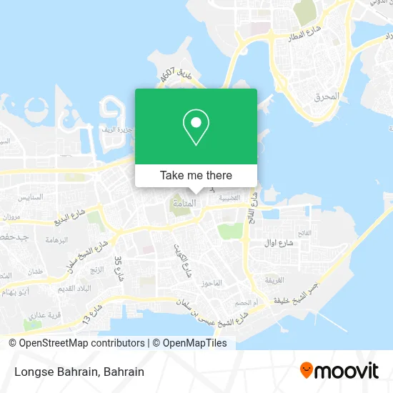 Longse Bahrain map
