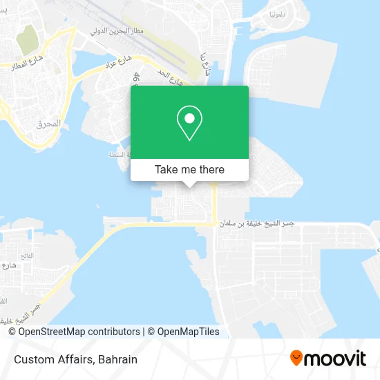 Custom Affairs map