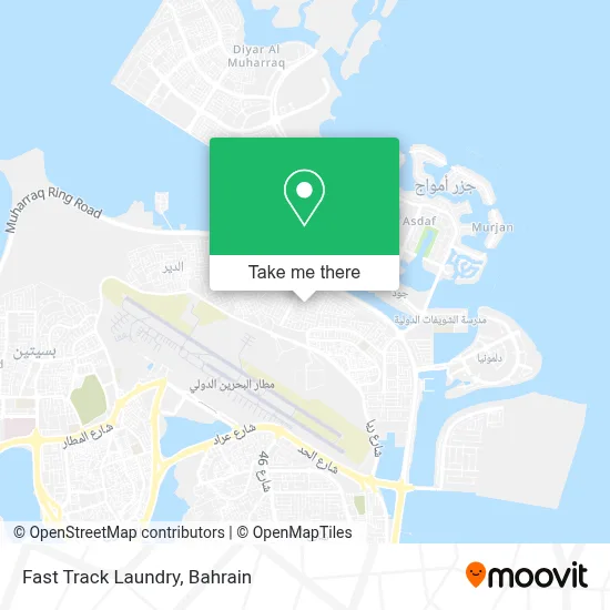 Fast Track Laundry map