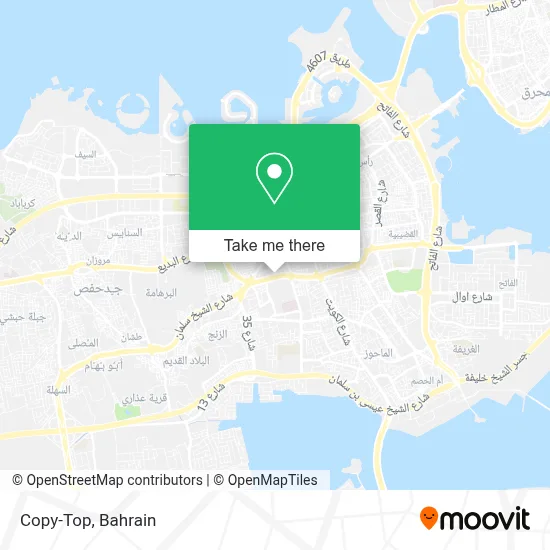 Copy-Top map