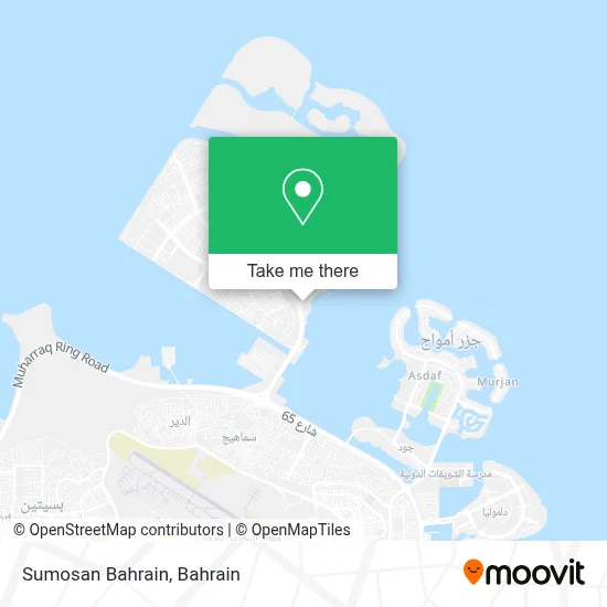Sumosan Bahrain map