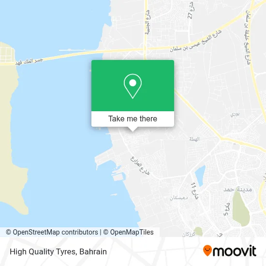 High Quality Tyres map