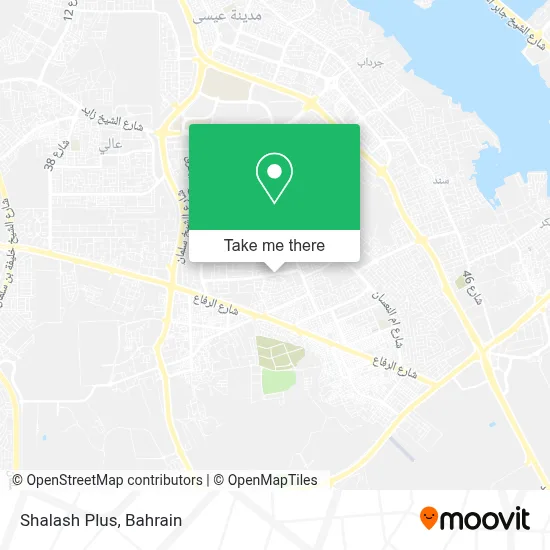Shalash Plus map