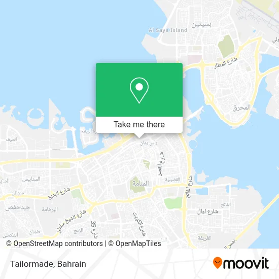 Tailormade map