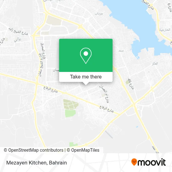 Mezayen Kitchen map