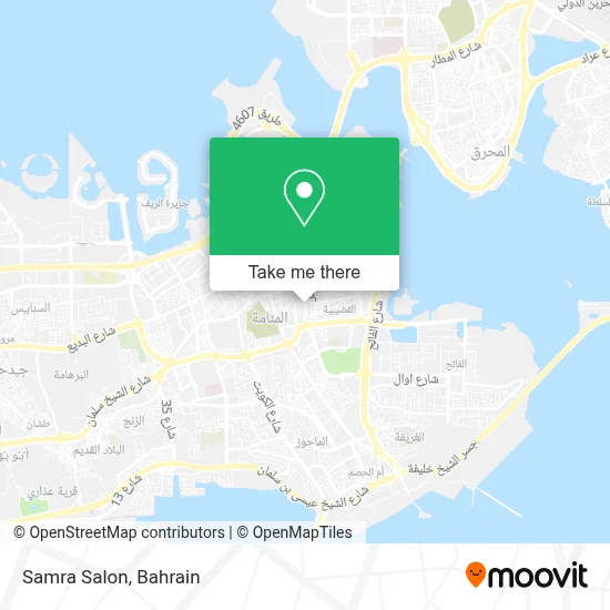 Samra Salon map