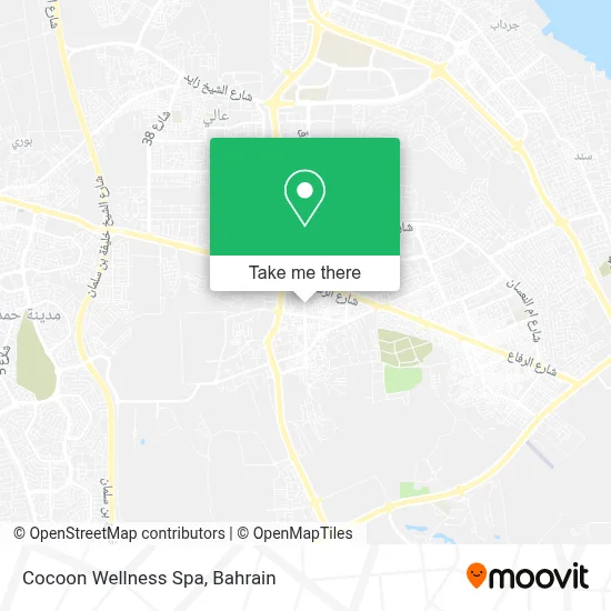 Cocoon Wellness Spa map