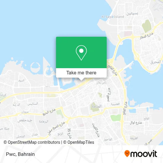 Pwc map
