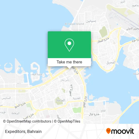 Expeditors map
