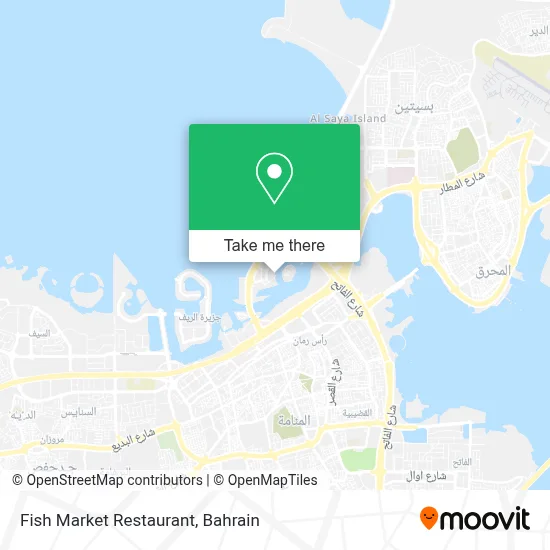 Fish Market Restaurant map