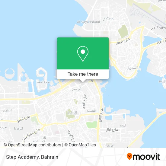 Step Academy map
