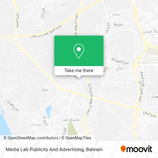 Media Lab Publicity And Advertising map