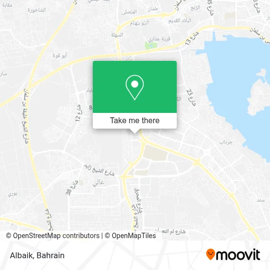 Albaik map